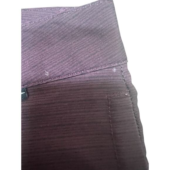 Travis Mathew Men's Golf Shorts 34 Burgundy Striped Performance - Picture 4 of 11